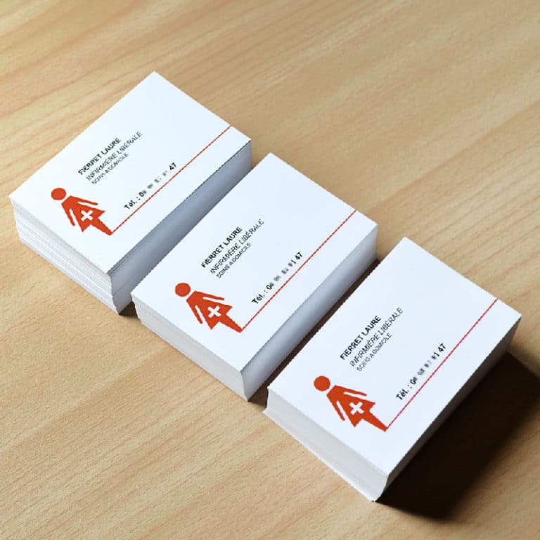 Carte de Visite à Personnaliser Pas Chère  Professionnel  Particulier