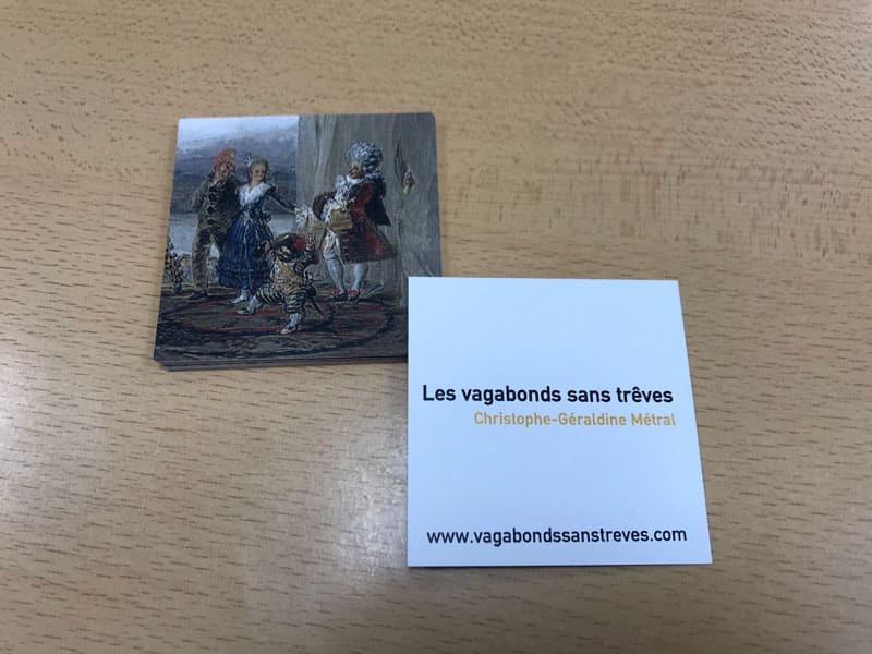 carte de visite carrée | Pas Chère | Impression Rapide | 6x6cm